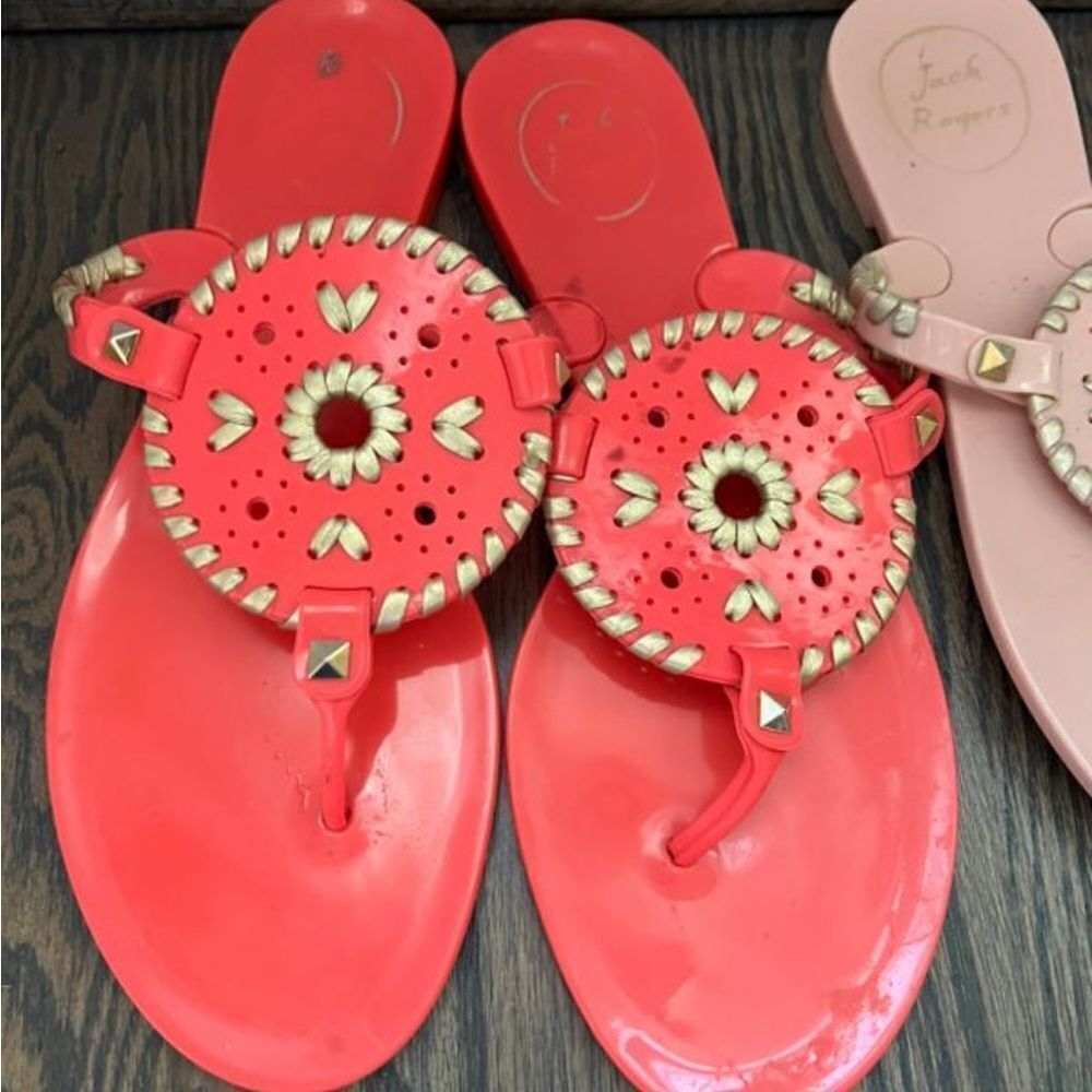 Jack Rogers jelly sandals 8‎